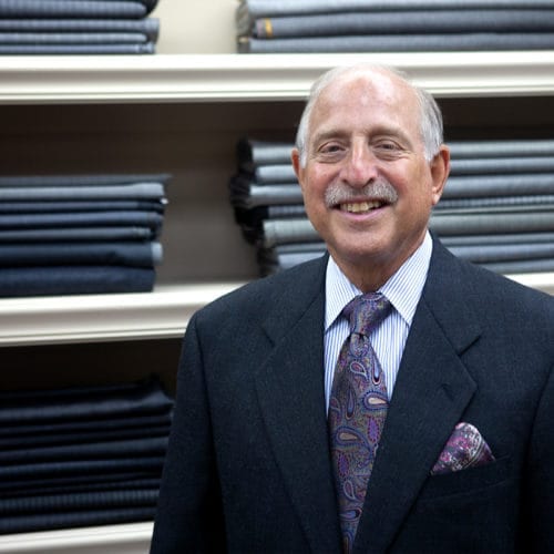 Norman Ettinger, Vice President and Co-Owner of Leon Tailoring Company
